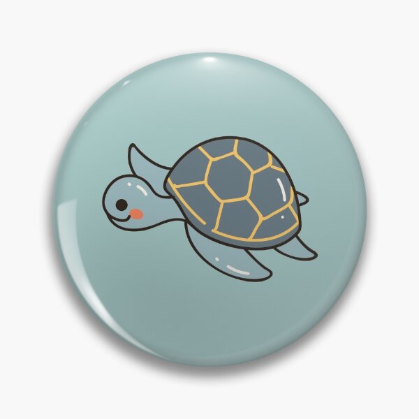 Item preview, Cute Swimming Sea Turtle Doodle designed and sold by SLAG-Creative.