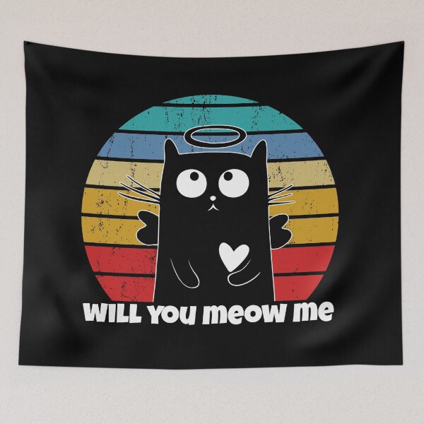 Item preview, will you meow me ? funny cat say designed and sold by uranus1store.
