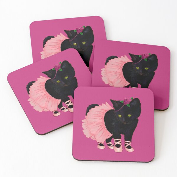 Item preview, Halloween Black Kitten Dressed In Ballerina Costume  designed and sold by iamgirl1.