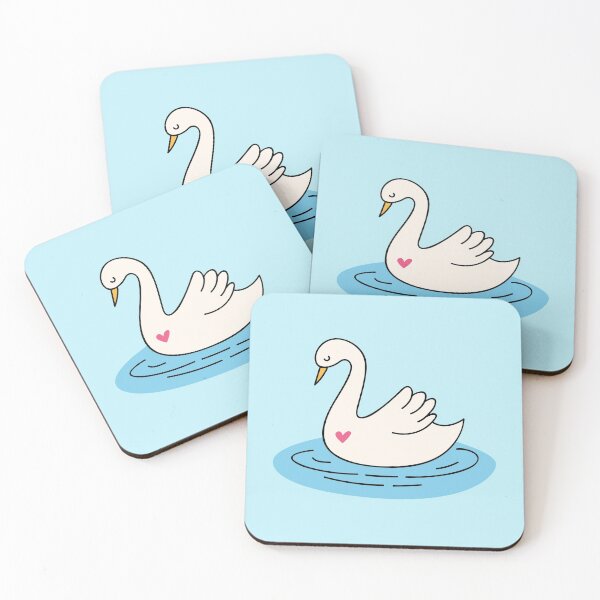 Item preview, Cute Swimming Swan Doodle designed and sold by SLAG-Creative.