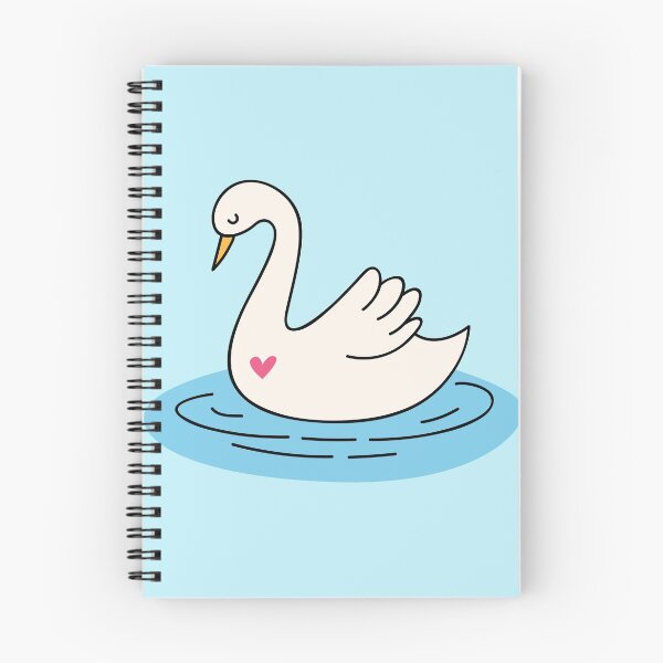 Item preview, Cute Swimming Swan Doodle designed and sold by SLAG-Creative.