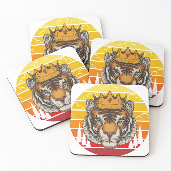 Item preview, Tiger King Sunset Retro  designed and sold by onjcdesign.