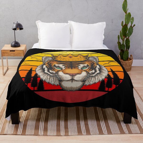 Item preview, Tiger King Sunset Retro  designed and sold by onjcdesign.