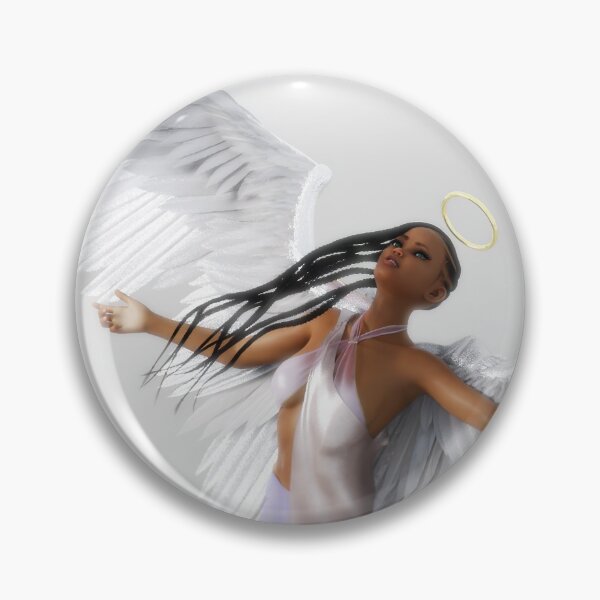 Item preview, Pretty Falling Angel With Long Braids designed and sold by StormyMuse.