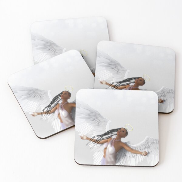 Item preview, Pretty Falling Angel With Long Braids designed and sold by StormyMuse.