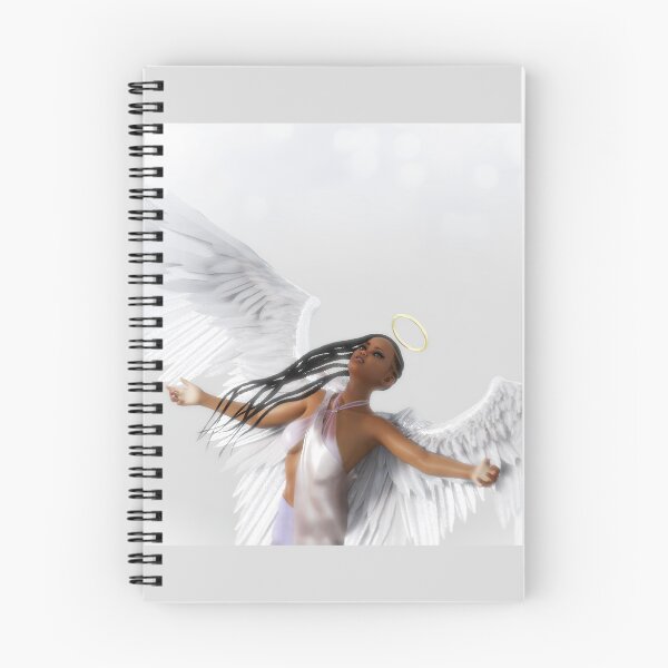 Item preview, Pretty Falling Angel With Long Braids designed and sold by StormyMuse.