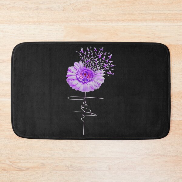 Item preview, Alzheimer Awareness Faith Sunflower Hope Love Purple Ribbon TShirt5 designed and sold by pennyzella.