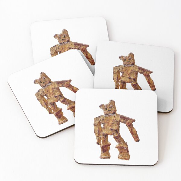 Item preview, Children's drawing, kid's drawing, My Friend Golden Robot, Through children's eyes., looks like child's drawing designed and sold by JeffPark.