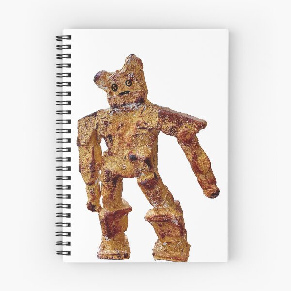 Item preview, Children's drawing, kid's drawing, My Friend Golden Robot, Through children's eyes., looks like child's drawing designed and sold by JeffPark.