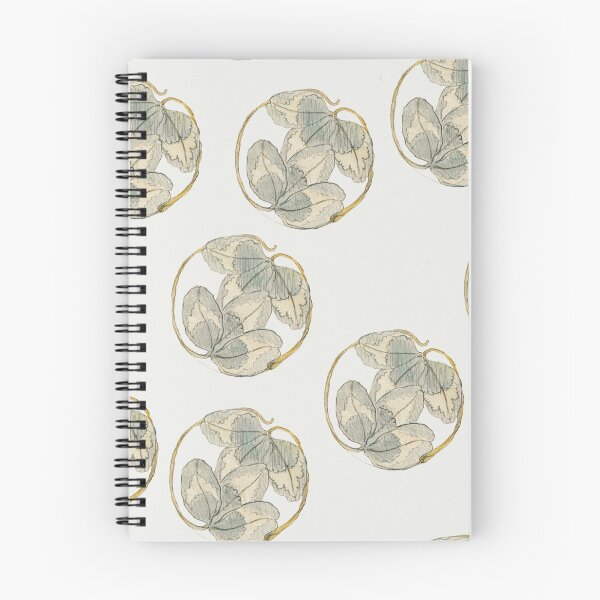Item preview, Water color and pencil leaf pattern  designed and sold by wavethreat.
