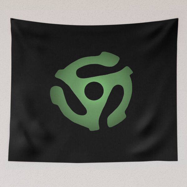 Item preview, Adaptor for Vinyl Records - green designed and sold by 10pmCreations.