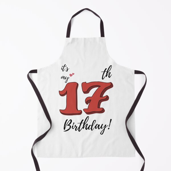 Item preview, It's My 17th Birthday quote designed and sold by WayneTower.