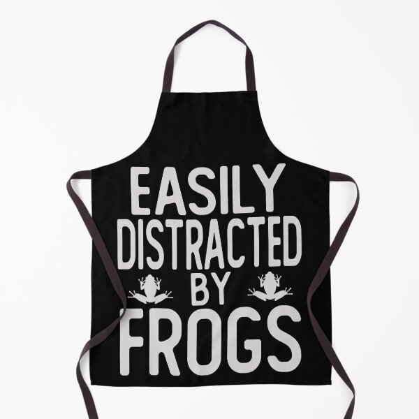 Item preview, easily distracted by frogs designed and sold by alaechamlal.