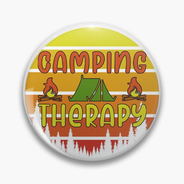 Item preview, Camping Therapy Sunset Retro  designed and sold by onjcdesign.