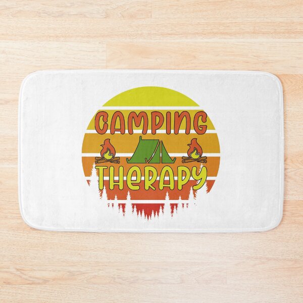 Item preview, Camping Therapy Sunset Retro  designed and sold by onjcdesign.