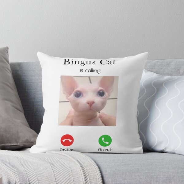 Item preview, Bingus Cat is calling, Bingus cat memes designed and sold by Aymanerachif.