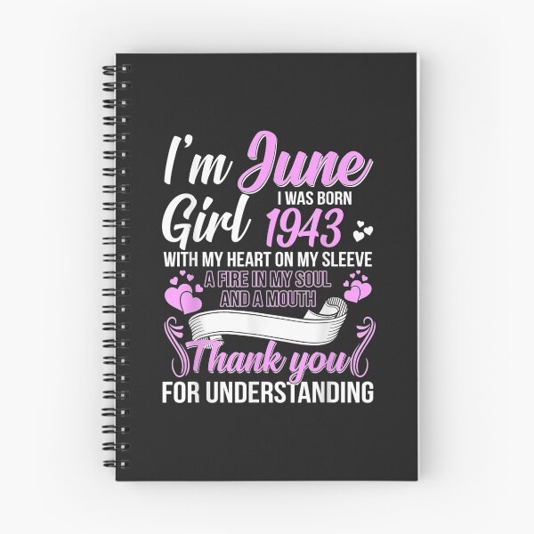 Item preview, Awesome Since 1943 78Th Birthday Im A June Girl 1943 TShirt43 designed and sold by pennyzella.