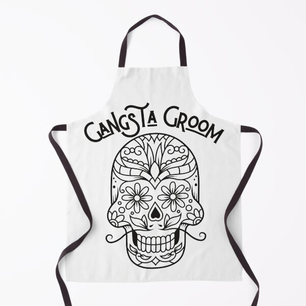 Item preview, Gangsta Groom, cool sugarskull husband designed and sold by Constant Readers.