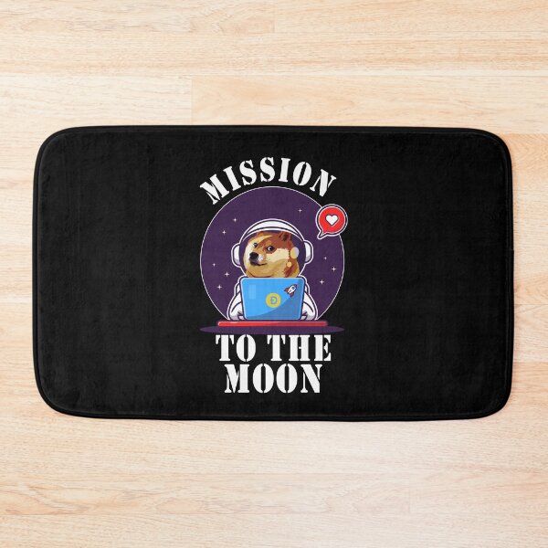 Item preview, Doge-1 Funny Mission To The Moon Dogecoin Hodl Crypto Doge  designed and sold by ZimbomDesigner.