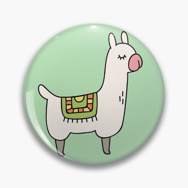 Item preview, Cute Llama Doodle designed and sold by SLAG-Creative.