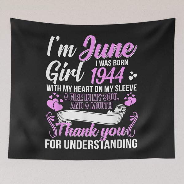 Item preview, Awesome Since 1944 77Th Birthday Im A June Girl 1944 TShirt51 designed and sold by pennyzella.