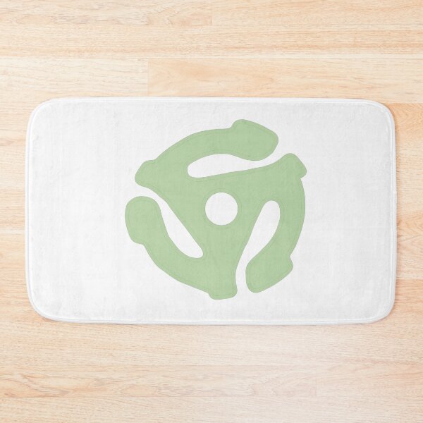 Item preview, Adaptor for Vinyl Records - light green designed and sold by 10pmCreations.