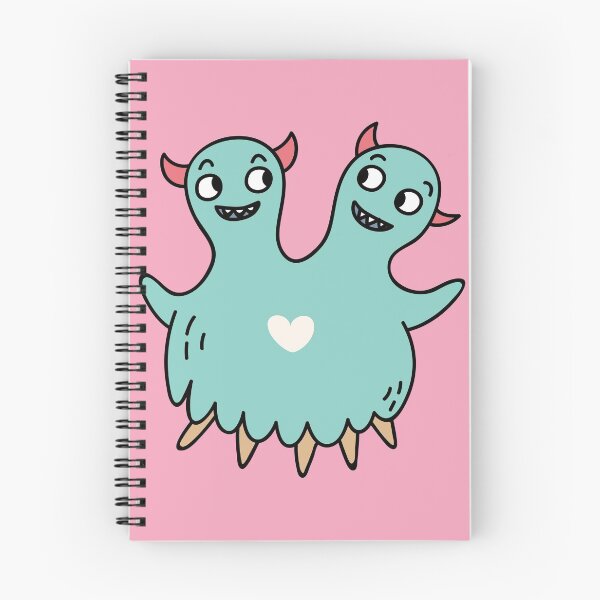 Item preview, Cute Two-Headed Monster Doodle designed and sold by SLAG-Creative.