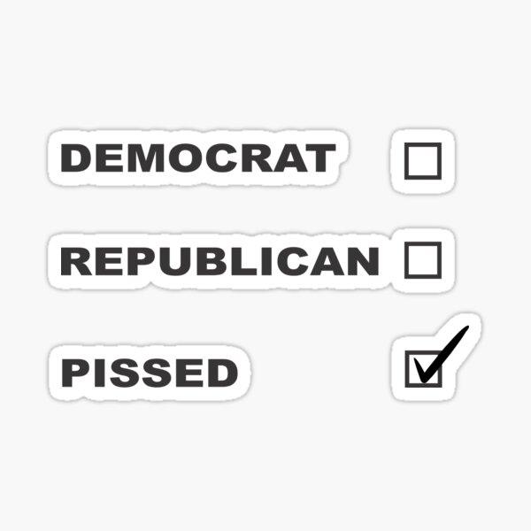 Pissed Sticker