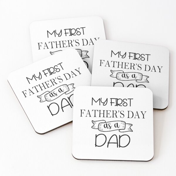 Item preview, My First Father's Day as Dad - Father's Day- Dad designed and sold by younghopes.