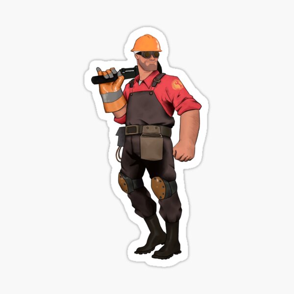 Vista previa del artículo con la obra «Ingeniero niño dispensador - Team Fortress 2», diseñado y vendido por Hüseyin Kadir Ebet.