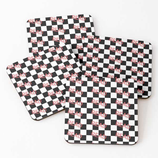 Item preview, Black, White and Red All Over designed and sold by KahviCoffee.