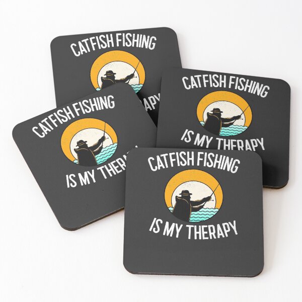 Item preview, Catfish Fishing Is My Therapy Fishing Gift designed and sold by EricJP.