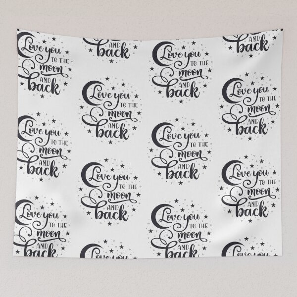Item preview, Love you to the Moon and Back designed and sold by FOX1999-Design.