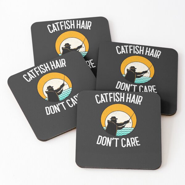 Item preview, Catfish Hair Don't Care Fishing Gift designed and sold by EricJP.