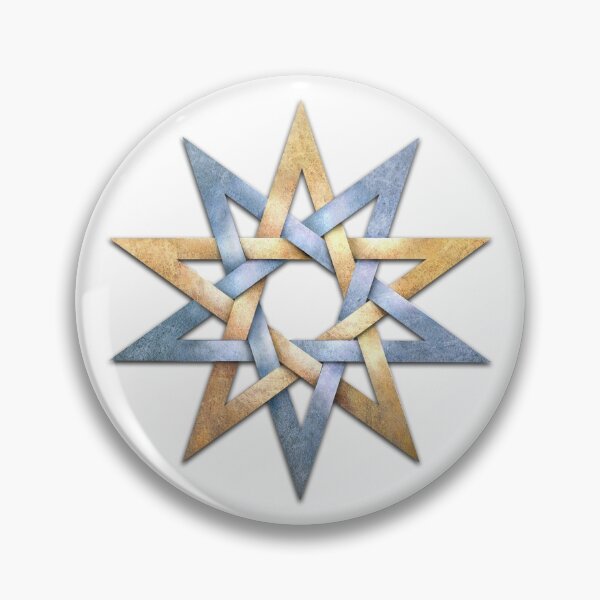 Item preview, Double pentagram, hermetic symbol, Gothic, Celtic designed and sold by 1001karte.