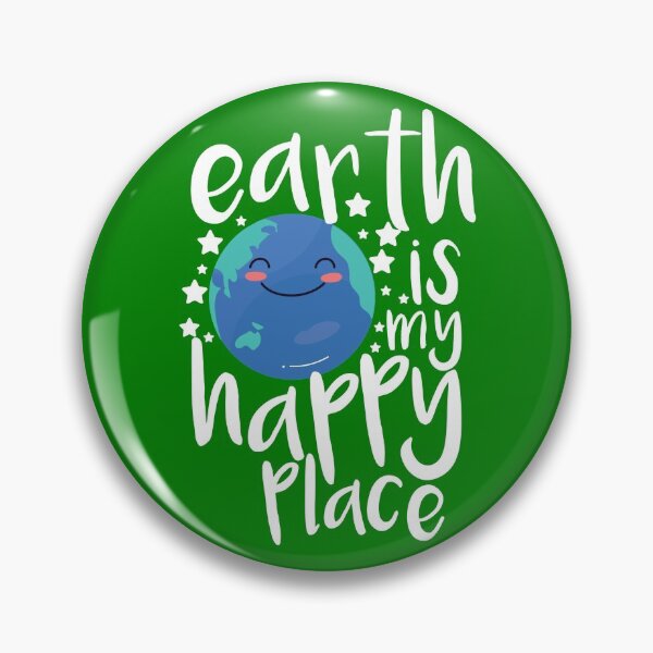Item preview, Earth Is My Happy Place Earth Lover Environment Earth Day Gear designed and sold by DynamicDesign.