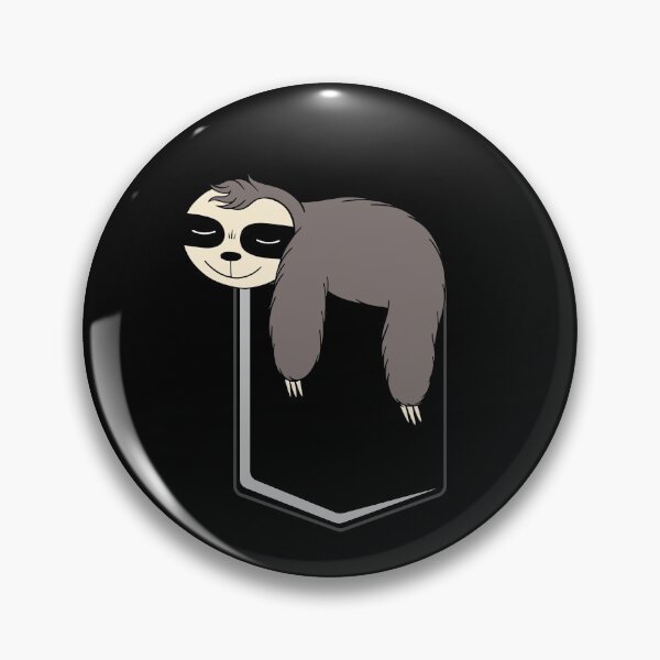 Item preview, Sloth In A Pocket Funny Sloth Lover Lazy Sloth Pocket Gear designed and sold by DynamicDesign.