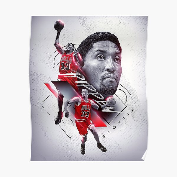 Scottie Pippen Posters for Sale | Redbubble