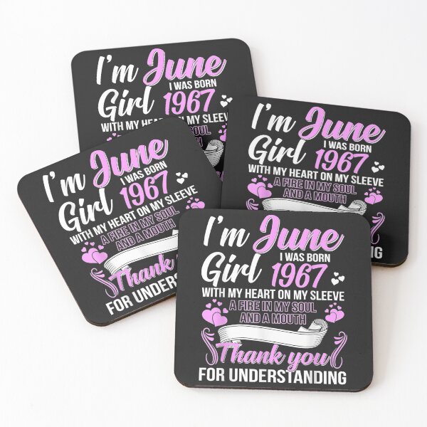 Item preview, Awesome Since 1967 54Th Birthday Im A June Girl 1967 TShirt56 designed and sold by pennyzella.