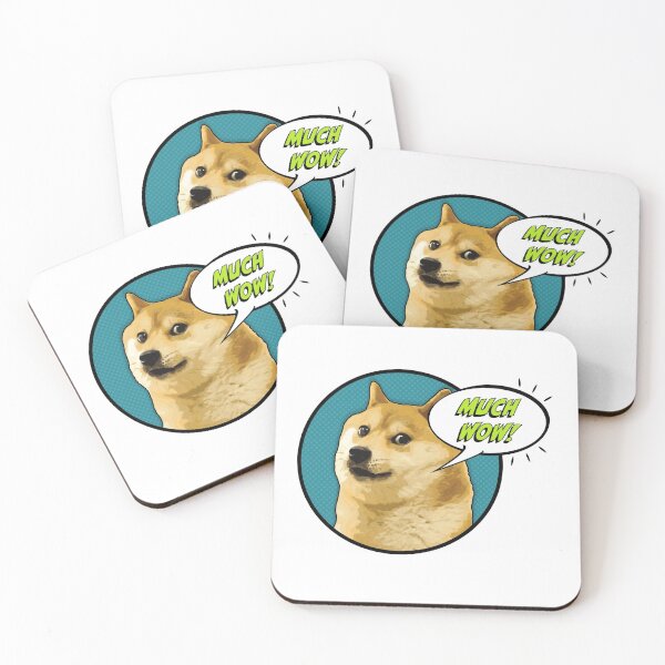 Item preview, Dogecoin - Much Wow!! designed and sold by NearTheKnuckle.