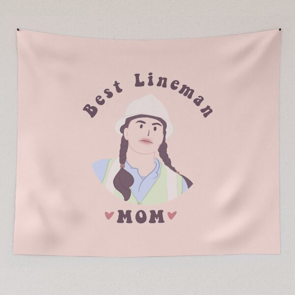 Item preview, Best Lineman Mom designed and sold by cimong.