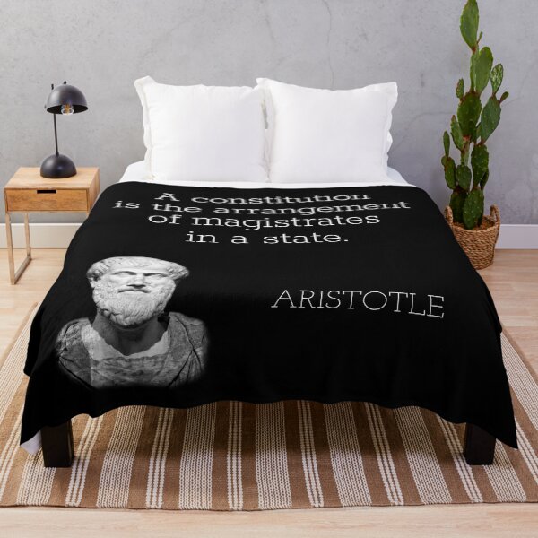 Item preview, aristotle | quotes | a constitution is the arrangement of magistrates in a state. designed and sold by cocoCabot.
