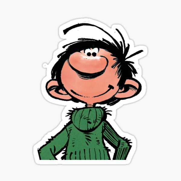 Gaston Lagaffe Stickers Redbubble