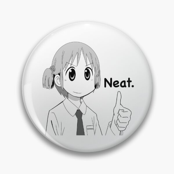 Item preview, Nichijou Mio Neat Meme designed and sold by SaladIsNeat.