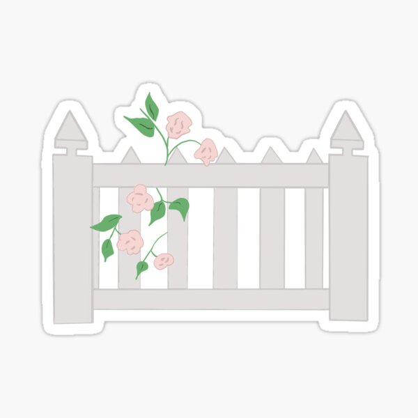 Item preview, Flower Fence designed and sold by Julie Folting.