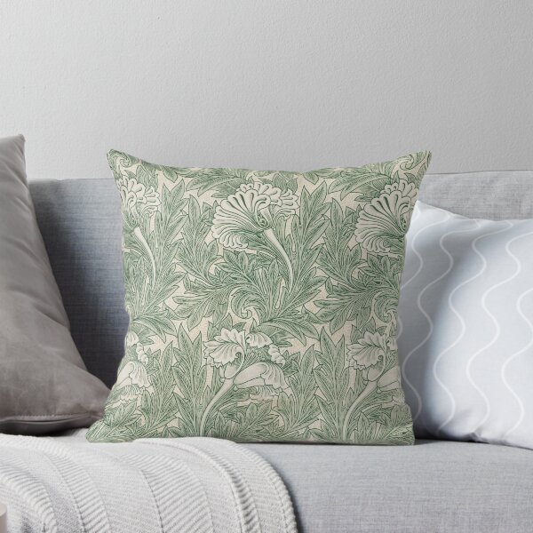 Item preview,   William Morris Vintage Green Tulip Floral Pattern designed and sold by Tamas Das.