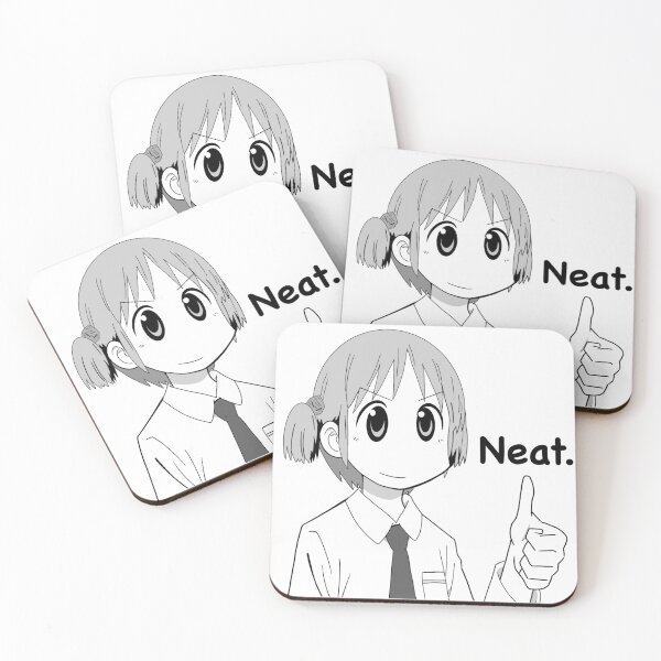 Item preview, Nichijou Mio Neat Meme designed and sold by SaladIsNeat.