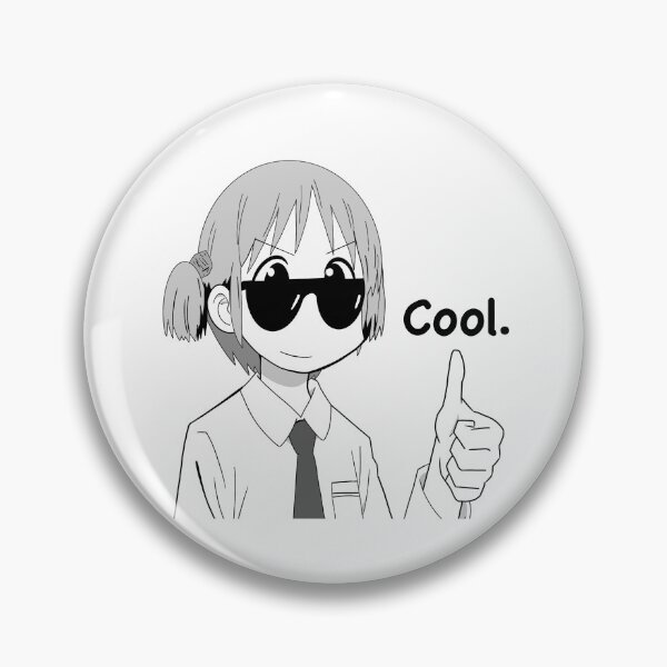 Item preview, Nichijou Mio Cool Meme designed and sold by SaladIsNeat.