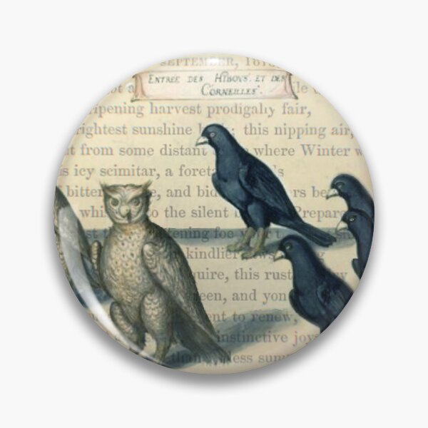 Item preview, Owls, Crows and Wordsworth designed and sold by Collinwood-1770.