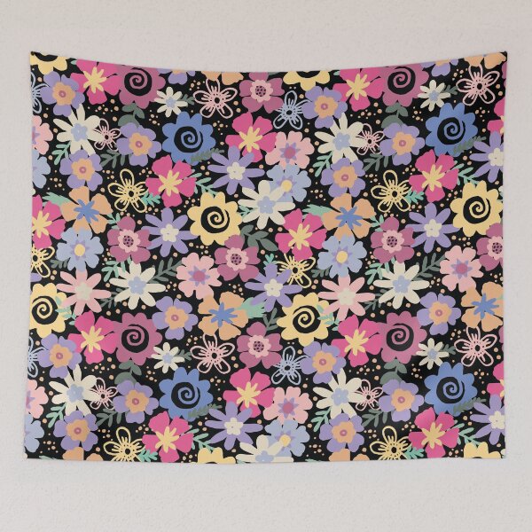 Item preview, Sea of flowers - colorful designed and sold by SiStaDesign.